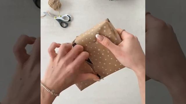 Делаем оригинальную упаковку подарка ?