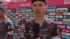 Magnus Cort - Interview at the start - Stage 10 - Giro d'Italia 2022