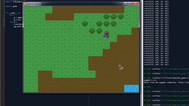 pygame image reflection смотреть онлайн