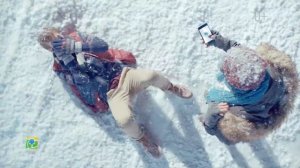 Хильда Кармен в рекламе 2Гис   Снежки