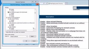 Configuring ActiveX to Enable PowerSCADA Expert Web Client | Schneider Electric Support