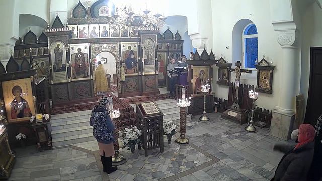 11.12.23 Прмч. Стефана Нового. Часы. Литургия. смотреть онлайн