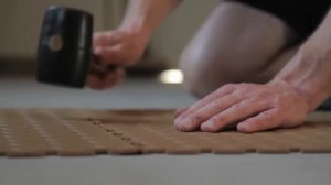 Укладка модульной ПВХ плитки в домашних условия своими руками