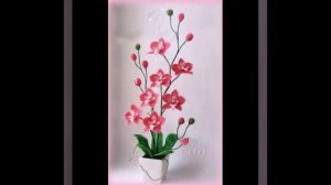 Мастер класс. Цветы из бисера.Master Class. Flowers from beads.