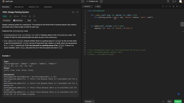 LeetCode 1603 - Design Parking System: A Microsoft Journey смотреть онлайн