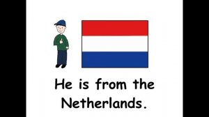 ESL - Where are they from? - English Vocabulary - Learn countries, nationalities and languages.