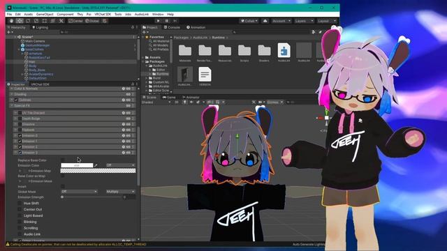 VRChat Avatar Tutorial - AudioLink (Audio Reactive Avatars)