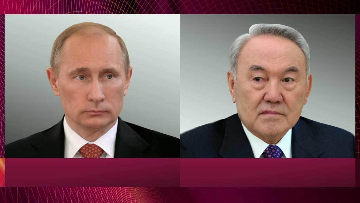 Президент России обсудил сирийское урегулирование с главой Казахстана