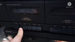 Sharp cms-150cd / виниловый проигрыватель / CD / FM / кассеты + встроенный интегральный усилок.