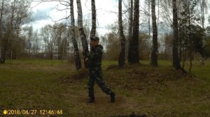 Боевая фланкировка.  Развязывание руки ч 1.