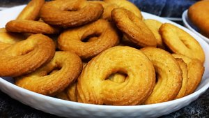 Печенье к чаю, легкое, воздушное, хрустящее