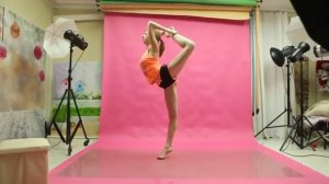 Yoga girl contortionist, Contortion STRETCHING FLEXIBILITY