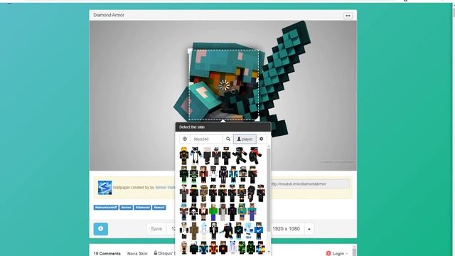 Tutorial Mit Skys I Wie mache ich Wallpapers auf minecraft.novaskin.me? смотреть онлайн