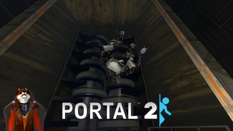 Portal 2 - Оранжевый нехорошо так смеяться над синим #shorts