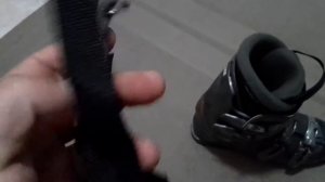 how to fix an action camera gopro on a ski boot. Как закрепить экшн камеру Gopro на лыжный ботинок.