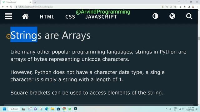 Python Strings | Python tutorial for beginners in Hindi
