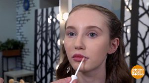 Как правильно наносить помаду и тени. Доброе утро. Фрагмент выпуска от 11.10.2021