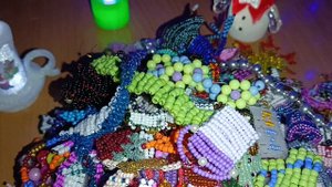 мои старые фигурки из бисера (3 часть)❄️♥️ #бисероплетение #бисер #рек #diy #врек #нг2023