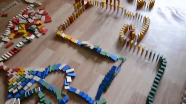 Insane Domino Tricks (1200 Dominoes)!