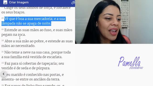 “Mulher Virtuosa e sua Sabedoria de A a Z” | Desvendando o Livro da Sabedoria | Pamella Medeiros смотреть онлайн