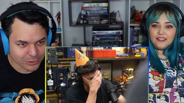 ESPECIAL DE 1 ANO com JULIO COCIELO & NINJA NO PODPAH - | PODPAH MELHORES MOMENTOS ‹ REACT › смотреть онлайн