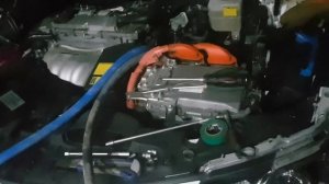 Toyota Camry V50 USA. Промывка радиатора печки, без снятия.