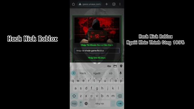 Chia Sẻ Cách Hack Nick Roblox Thành Công 109% Cho Bạn смотреть онлайн