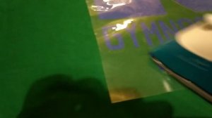 Инструкция по термопереносу наклейки с номером на футболку.