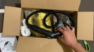 Unboxing KARCHER Dampfreiniger Steam Cleaner SC 1 Premium