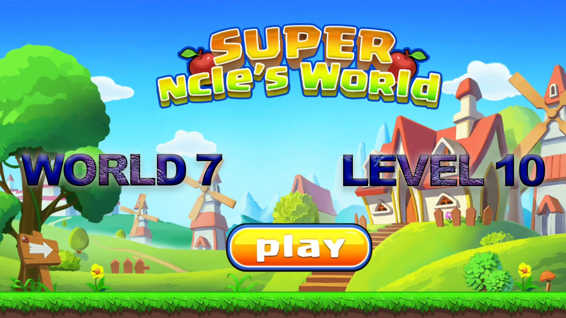 Super ncle's  World 7. Level 10.