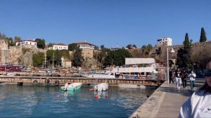 МОРСКАЯ ПРОГУЛКА К ВОДОПАДУ В АНТАЛИИ|НИЖНИЕ ДЮДЕНЫ|ТЕПЛЫЕ КАНИКУЛЫ|ПОРТ АНТАЛЬЯ В СТАРОМ ГОРОДЕ
