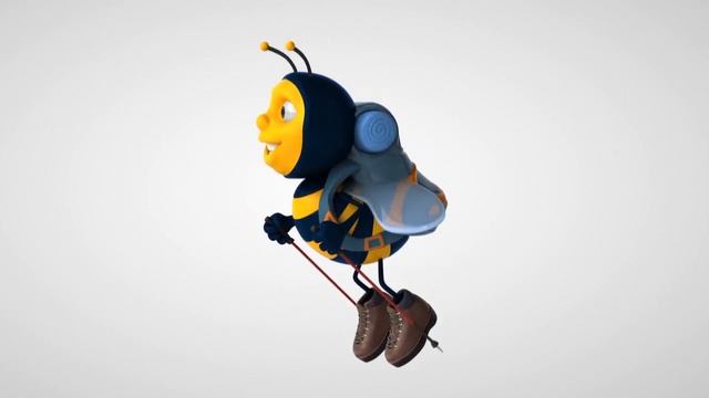 Пчела из мультфильма