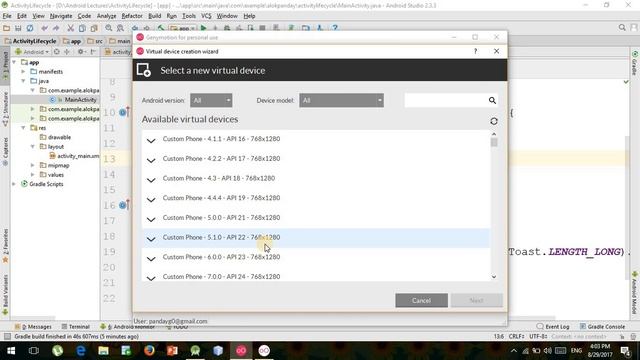 android in hindi lec-7 (activity lifecycle fallback methods) смотреть онлайн