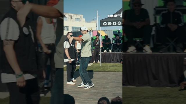 Edidaz | TOP 16 Popping Leave Your Mark Popping 2nd Edition Dance Battle by TURFinc #turfinc #short