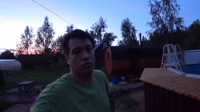 БАССЕЙН НА ДАЧЕ. ГРЕЕМ ВОДУ. ЭКСПЕРИМЕНТИРУЕМ.