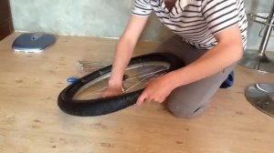 Как надеть велосипедную покрышку шину