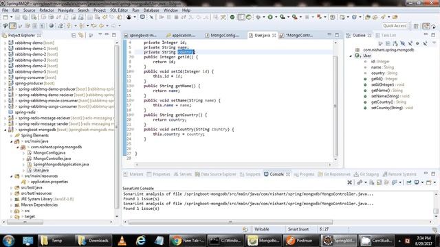 MongoDB with Spring Boot смотреть онлайн