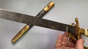 Старинный Кинжал Хиршфангер#антиквариат #военныйантиквариат #холодноеоружие #коллекция