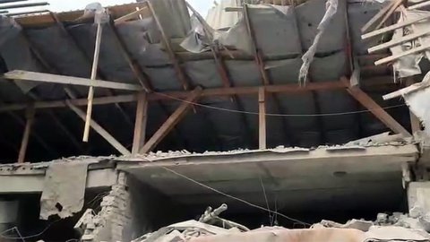 Националисты нанесли ракетный удар по больнице в населенном пункте Новоайдар