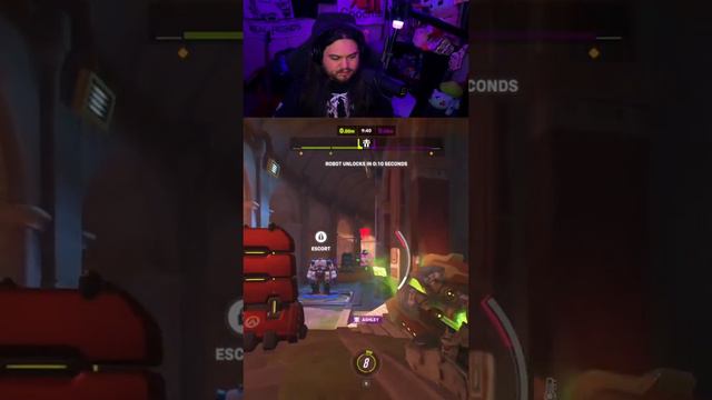 Probably our fastest teamkill! #twitch #streamer #elderemo #poppunk #emo #overwatch #musician