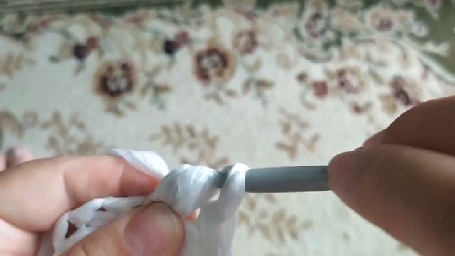 Коврик из полиэтиленовых пакетов. Не копите пакеты в пакете! смотреть онлайн