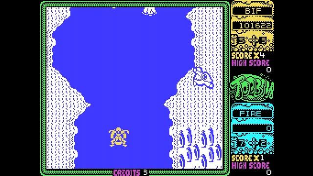 Toobin' (Domark, 1989) MSX [446] Walkthrough смотреть онлайн