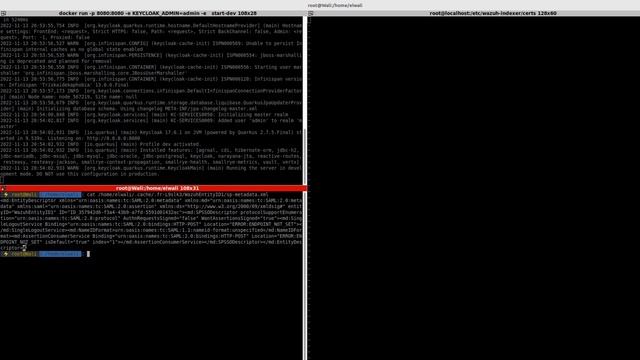 Wazuh & Keycloak using SAML смотреть онлайн