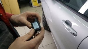 Lada XRay установка сигнализации  Pandora DX50