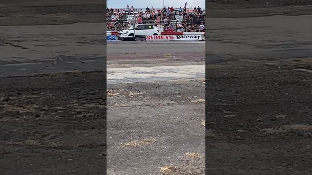 Skoda Fabia Monte Carlo Vs S95 Ford Mustang at Melbourne raceway during street weekend 2023