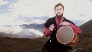 "Ритмы Кавказа на барабане"