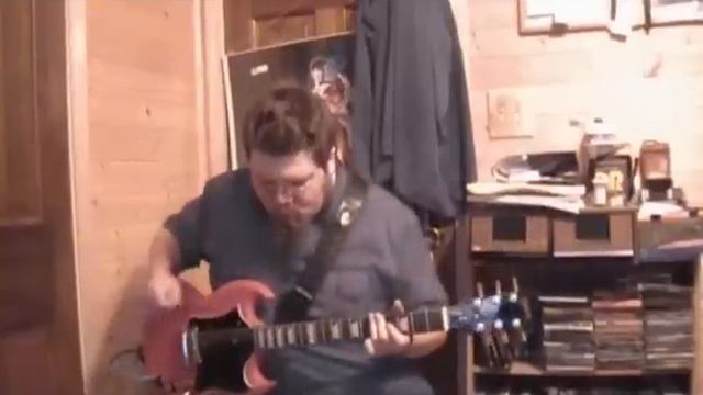 Gibson SG with Seymour Duncan Mick Thomson Blackout pickups смотреть онлайн