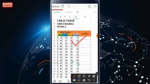 CARA MENGHAPUS BARIS & KOLOM EXCEL DI HP ANDROID || WPS OFFICE