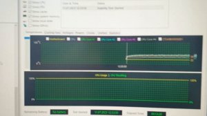 Стрес тест 2011-V3 X99 Envinda + xeon e5 2640 v4 (10 ядер 3,4 Ггц) + 16gb ОЗУ ddr4 ecc 2133 МГц