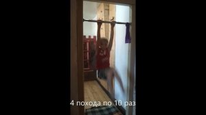 тренировка на турнике для детей